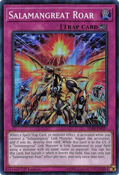 Salamangreat Roar (SDSB-EN033) [Structure Deck: Soulburner]