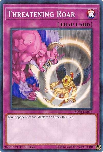 Threatening Roar (SDSB-EN036) [Structure Deck: Soulburner]