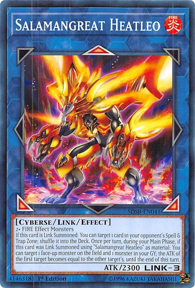 Salamangreat Heatleo (SDSB-EN041) [Structure Deck: Soulburner]