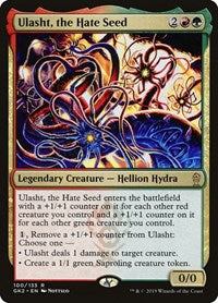 Ulasht, the Hate Seed (100) [Ravnica Allegiance: Guild Kits]
