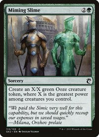 Miming Slime (113) [Ravnica Allegiance: Guild Kits]