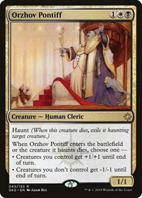 Orzhov Pontiff (43) [Ravnica Allegiance: Guild Kits]