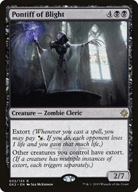 Pontiff of Blight (33) [Ravnica Allegiance: Guild Kits]