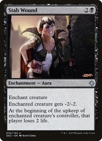 Stab Wound (35) [Ravnica Allegiance: Guild Kits]