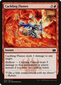 Cackling Flames (55) [Ravnica Allegiance: Guild Kits]