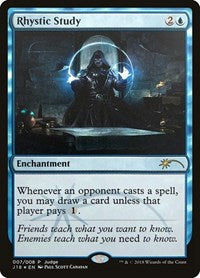 Rhystic Study (7) [Judge Promos]