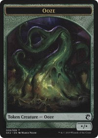 Ooze // Frog Lizard Double-Sided Token (9 // 6) [Ravnica Allegiance: Guild Kits]