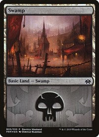 Swamp - Rakdos (B05) (5) [Launch Party & Release Event Promos]