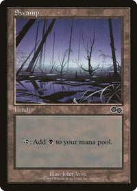 Swamp (340) (340) [Urza's Saga]