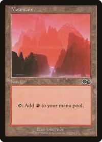 Mountain (343) (343) [Urza's Saga]