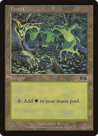 Forest (347) (347) [Urza's Saga]