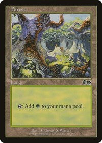 Forest (348) (348) [Urza's Saga]