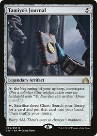 Tamiyo's Journal (Entry 922) (265) [Shadows over Innistrad]