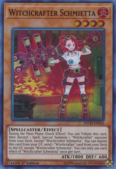 Witchcrafter Schmietta (INCH-EN016) [The Infinity Chasers]