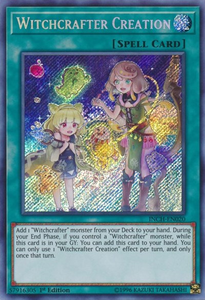 Witchcrafter Creation (INCH-EN020) [The Infinity Chasers]