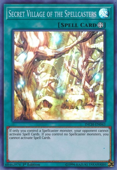 Secret Village of the Spellcasters (INCH-EN043) [The Infinity Chasers]