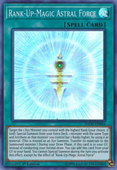 Rank-Up-Magic Astral Force (INCH-EN044) [The Infinity Chasers]