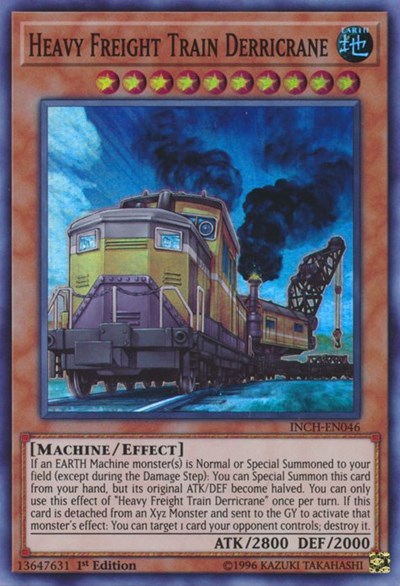 Heavy Freight Train Derricrane (INCH-EN046) [The Infinity Chasers]