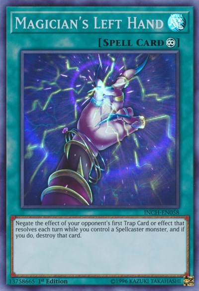 Magician's Left Hand (INCH-EN058) [The Infinity Chasers]