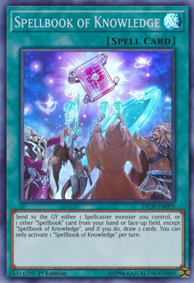 Spellbook of Knowledge (INCH-EN059) [The Infinity Chasers]