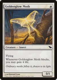 Goldenglow Moth (6) [Shadowmoor]
