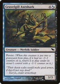 Gravelgill Axeshark (164) [Shadowmoor]