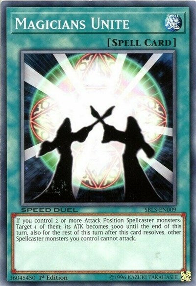 Magicians Unite (SBLS-EN009) [Speed Duel: Arena of Lost Souls]