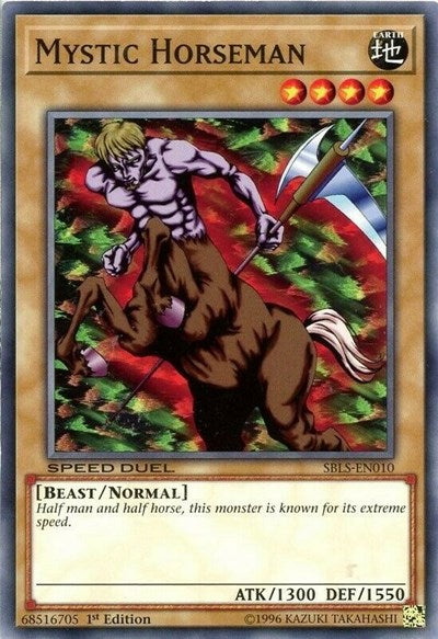 Mystic Horseman (SBLS-EN010) [Speed Duel: Arena of Lost Souls]