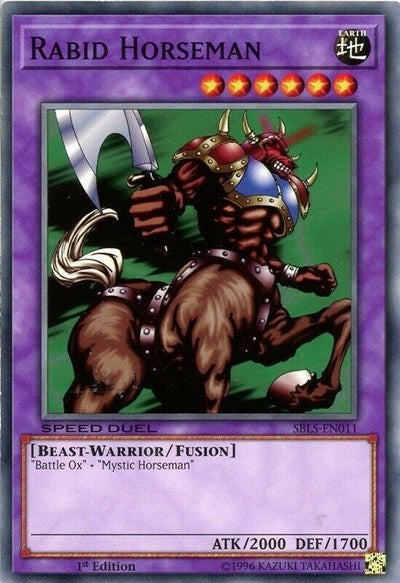 Rabid Horseman (SBLS-EN011) [Speed Duel: Arena of Lost Souls]