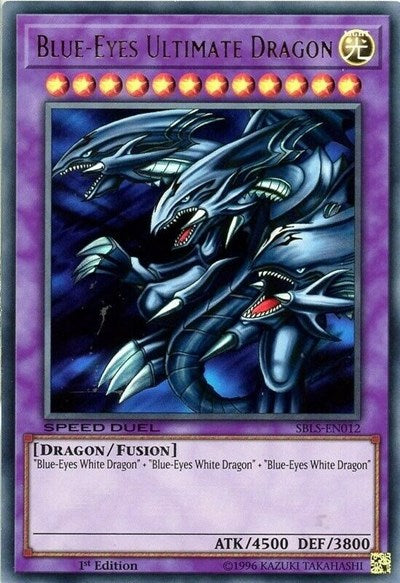 Blue-Eyes Ultimate Dragon (SBLS-EN012) [Speed Duel: Arena of Lost Souls]