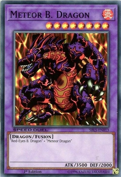 Meteor B. Dragon (SBLS-EN013) [Speed Duel: Arena of Lost Souls]
