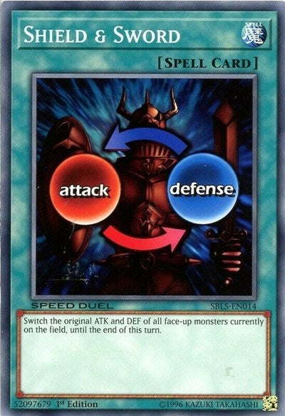 Shield & Sword (SBLS-EN014) [Speed Duel: Arena of Lost Souls]