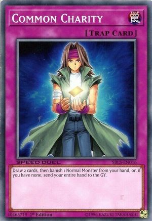 Common Charity (SBLS-EN016) - Speed Duel: Arena of Lost Souls 1st Edition