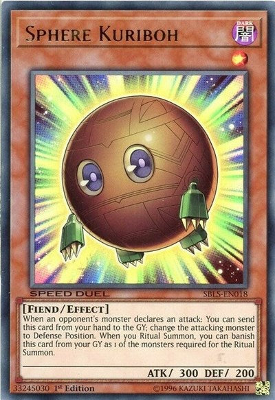 Sphere Kuriboh (SBLS-EN018) [Speed Duel: Arena of Lost Souls]