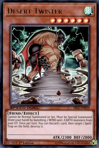 Desert Twister (SBLS-EN019) [Speed Duel: Arena of Lost Souls]