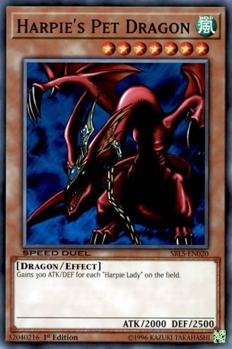 Harpie's Pet Dragon (SBLS-EN020) [Speed Duel: Arena of Lost Souls]