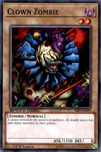 Clown Zombie (SBLS-EN029) [Speed Duel: Arena of Lost Souls]