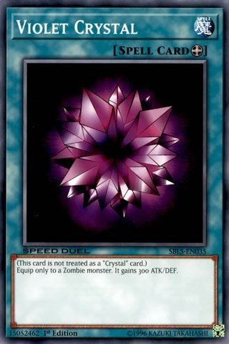 Violet Crystal (SBLS-EN035) [Speed Duel: Arena of Lost Souls]