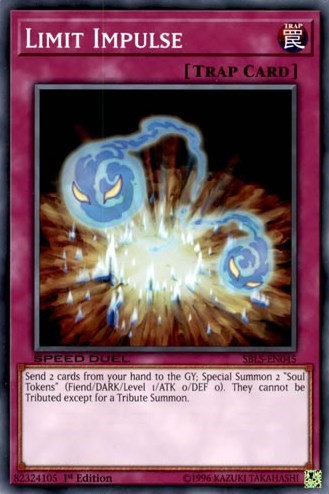 Limit Impulse (SBLS-EN045) [Speed Duel: Arena of Lost Souls]