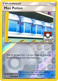 Max Potion - 128a/145 (Pokemon League) (128a/145) [League & Championship Cards]
