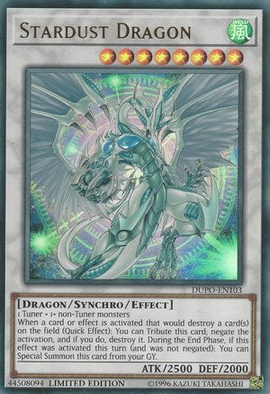 Stardust Dragon (DUPO-EN103) [Duel Power]