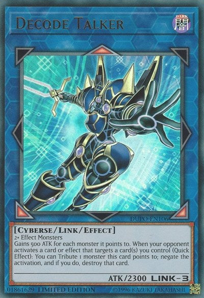 Decode Talker (DUPO-EN106) [Duel Power]