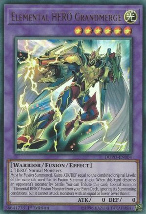 Elemental HERO Grandmerge (DUPO-EN004) - Duel Power Unlimited
