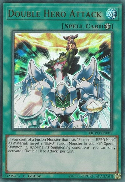 Double Hero Attack (DUPO-EN005) [Duel Power]