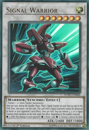 Signal Warrior (DUPO-EN006) [Duel Power]