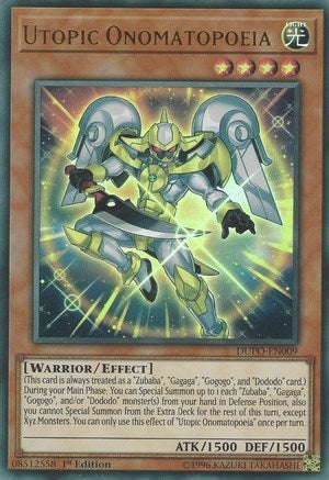 Utopic Onomatopoeia (DUPO-EN009) [Duel Power]