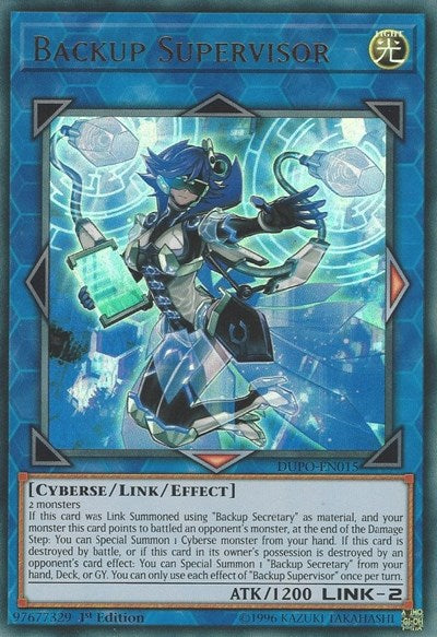 Backup Supervisor (DUPO-EN015) [Duel Power]