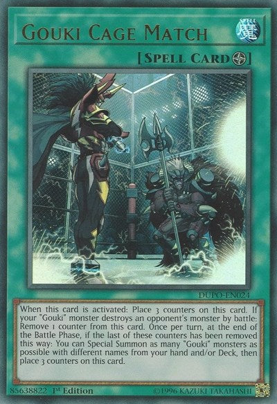 Gouki Cage Match (DUPO-EN024) [Duel Power]
