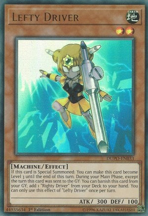 Lefty Driver (DUPO-EN033) [Duel Power]