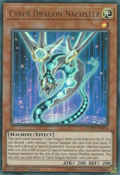 Cyber Dragon Nachster (DUPO-EN036) [Duel Power]